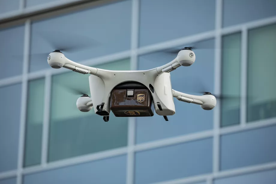 UPS Drone Delivery Medical NC