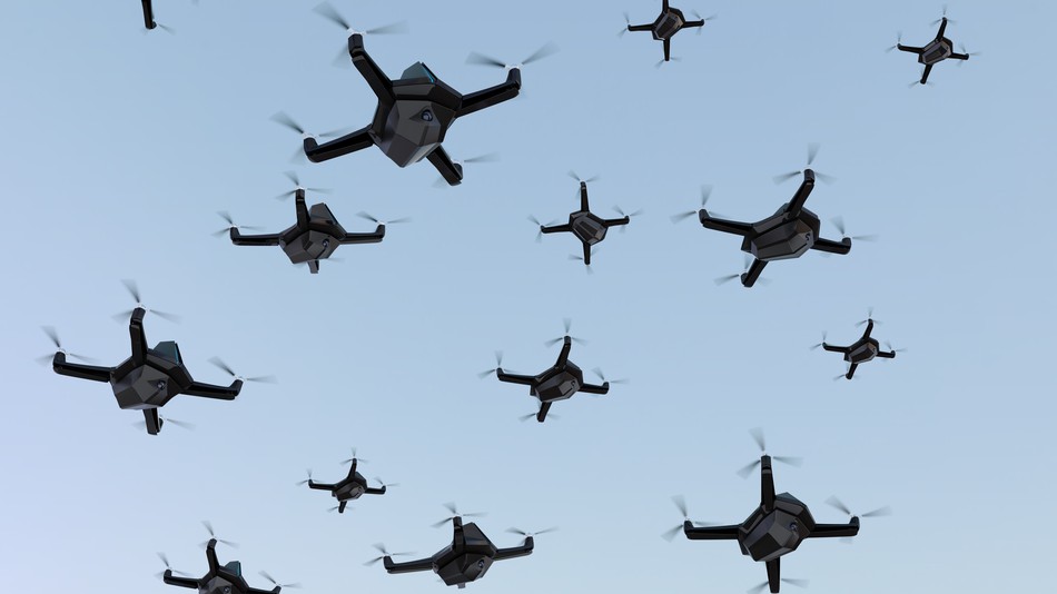 drone swarm